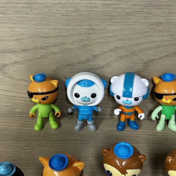 16 Octonauts Figures Tweak Kwazii Shellington Tunic Barnacles Peso Inkling Lot - Picture 3 of 8